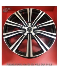 Replica LX1217 BKF R22 W9.5 PCD5x150 ET45 DIA110.1